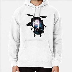 Courage the cowardly dog cartoon Pullover Hoodie