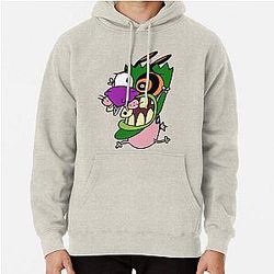 Courage the Cowardly Dog Screaming Hoodie