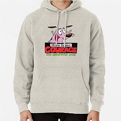 Have Some Courage - The Cowardly Dog Pullover Hoodie