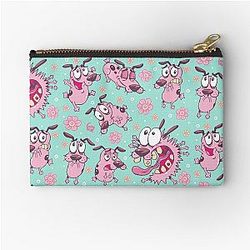 Courage the Cowardly Dog Zipper Pouch