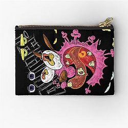 AHHHH - Courage The Cowardly Dog Zipper Pouch 
Cleaned title: 
 Courage The Cowardly Dog Zipper Pouch