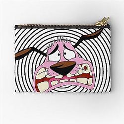 Courage the Cowardly Dog Zipper Pouch