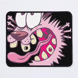 Courage the Cowardly Dog Scream Mouse Pad