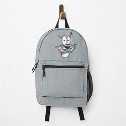 3D Courage the Cowardly Dog Premium Scoop Backpack