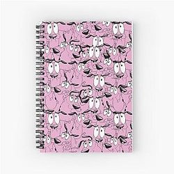 Courage the Cowardly Dog Spiral Notebook