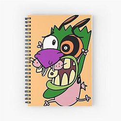 Courage the Cowardly Dog Spiral Notebook