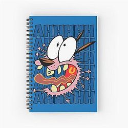 Courage the Cowardly Dog Spiral Notebook