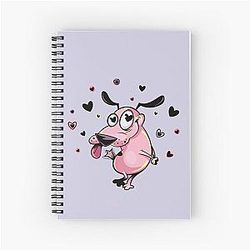 Courage The Cowardly Dog Spiral Notebook