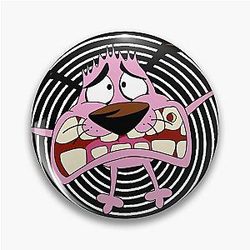 Courage the Cowardly Dog Pin