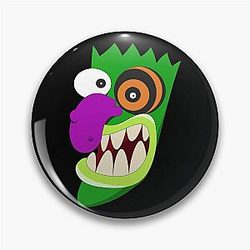 Courage the Cowardly Dog Character Pin