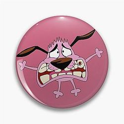 Courage the Cowardly Dog Pin