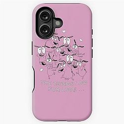 Courage the Cowardly Dog iPhone Tough Case