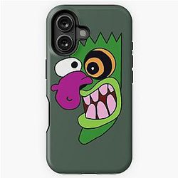 Eustace's mask Courage The Dog iPhone Tough Case