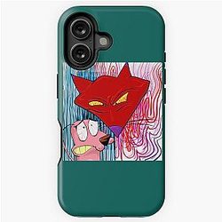Stressed Courage The Dog & Katie iPhone Tough Case