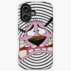 Courage the Courageous Dog iPhone Tough Case