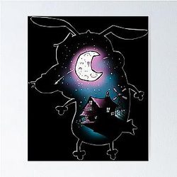 Courage the Cowardly Dog Poster