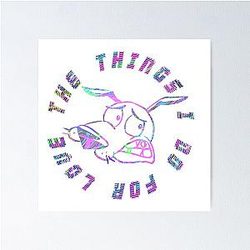 The things I do for love Courage the Cowardly Dog Poster