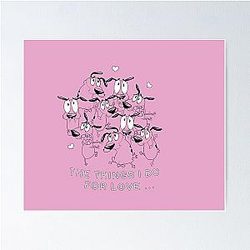 Courage the Cowardly Dog Poster