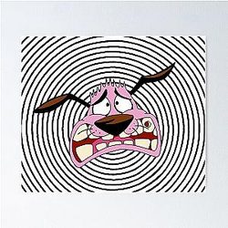 Courage the Cowardly Dog Poster
