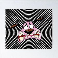 Courage the Cowardly Dog Poster