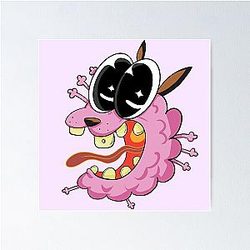 Courage the Cowardly Dog Poster