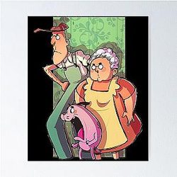 Courage the Cowardly Dog Poster