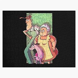 Courage The Cowardly Dog Jigsaw Puzzle