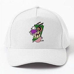 Courage the Cowardly Dog Screaming Mask Baseball Cap