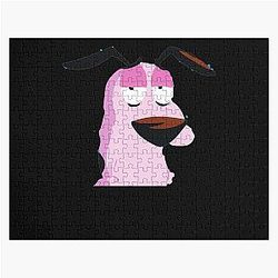 Courage the Cowardly Dog Kids T-Shirt Jigsaw Puzzle
