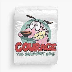 Courage the Cowardly Dog Duvet Cover