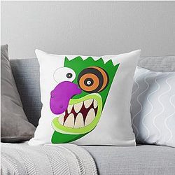 Courage the Cowardly Dog Character Throw Pillow