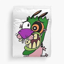 Courage the Cowardly Dog Duvet Cover