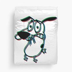 Courage the Cowardly Dog Duvet Cover