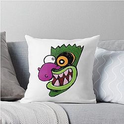 Courage the Cowardly Dog Throw Pillow