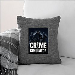 Crime Simulator Merch Crime Simulator Pillows Cover
