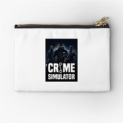 Crime Simulator Merch Crime Simulator Zipper Pouches
