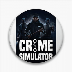 Crime Simulator Merch Crime Simulator Pins