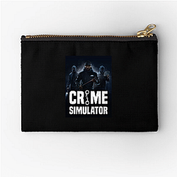 Crime Simulator Merch Crime Simulator Zipper Pouches