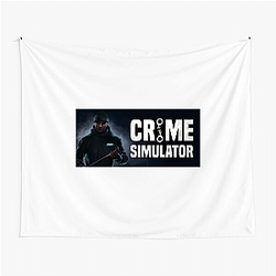 Crime Simulator Merch Collection Crime Simulator Tapestries