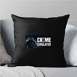 Crime Simulator Merch Collection Crime Simulator Pillows Cover