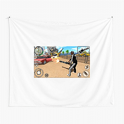Crime Simulator Merchandise Crime Simulator Tapestries