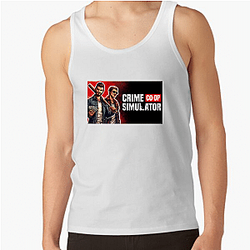 Crime Simulator Limited Collection Crime Simulator Tank Tops