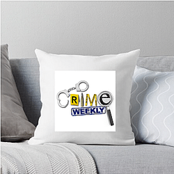 Crime Weekly is a podcast Crime Weekly Pillows Cover
