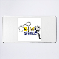 Crime Weekly is a podcast Crime Weekly Mouse Pads