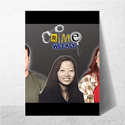 Crime Weekly offers deep analysis Crime Weekly Posters