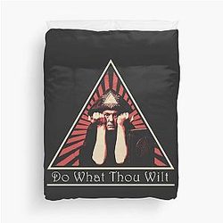 Aleister Crowley Do What You Wilt Duvet Cover
