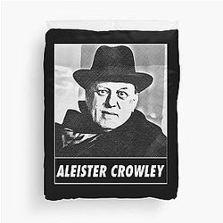 Aleister Crowley - Do what thou wilt - The Great Beast V4 Duvet Cover