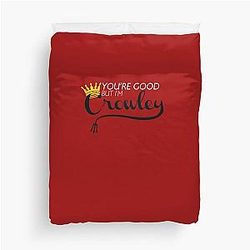 I'm Crowley Duvet Cover