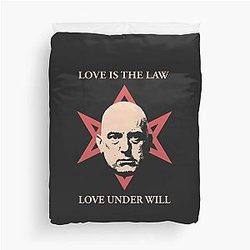 Aleister Crowley Duvet Cover