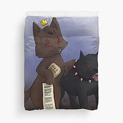 Crowley King of Hell Duvet Cover